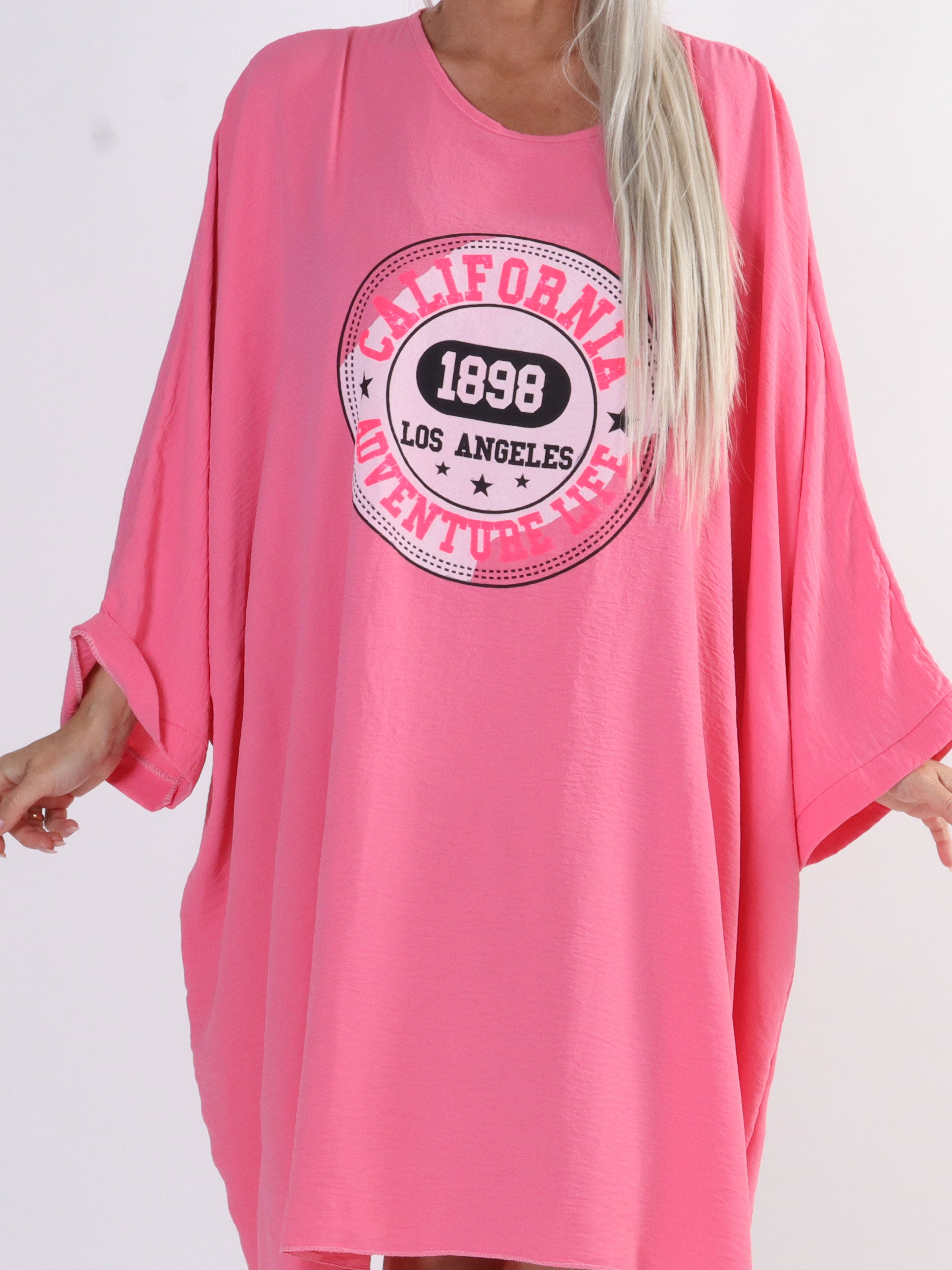 California - Plus size kjole i cool stil